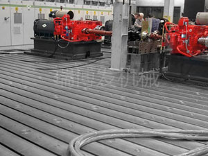 为北汽生产新能源试验铁地板铸铁平台